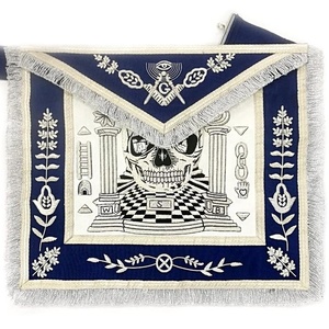 Custom Design Pillars Master Carpet Handmade/Machine Made Bullion Masonic Cheap Wholesale <b>Apron</b> - Product Image 1