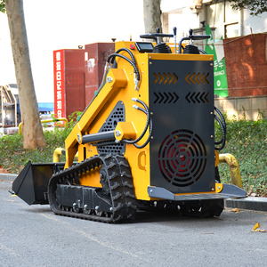 Mini Crawler Skid Steer Loader Origem Shandong Importado Briggs Stratton Motor 0.1 Cbm Balde Capacidade Alta Estabilidade Livre - Product Image 4