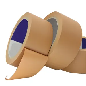 Hot Sale PVC Backing Adhesive Duct Cloth easy tear pvc embossed carton sealing tape