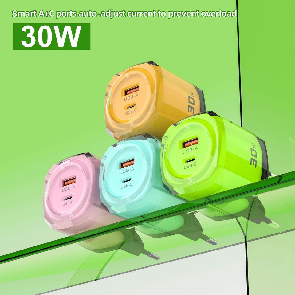 30W 2 Ports USB PD Fast Charger - Image 6