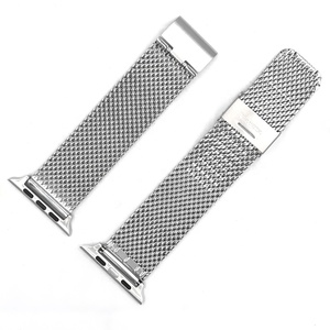 Pulsera Milanese Loop para <span class=keywords><strong>apple</strong></span> <span class=keywords><strong>Watch</strong></span>, <span class=keywords><strong>correa</strong></span> de malla de acero inoxidable grueso, moda 1,0 - Product Image 2