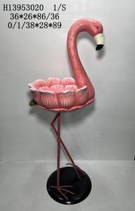 Grande bordure de jardin directe en résine <span class=keywords><strong>flamant</strong></span> <span class=keywords><strong>rose</strong></span> personnalisée pour la maison jardin ornement aménagement paysager champ - Product Image 5