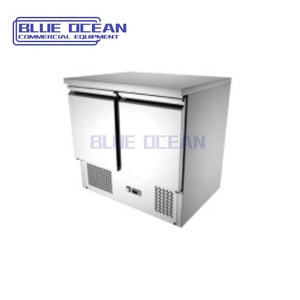 Réfrigérateur congélateur à double porte en acier inoxydable à température unique - Product Image 2