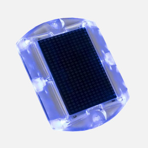 Бестселлер, пластиковый корпус из АБС-пластика IP68, СВЕТОДИОДНЫЙ дорожный габаритный фонарь для безопасности дорожного покрытия, фары-маркеры на солнечной батарее - Product Image 2