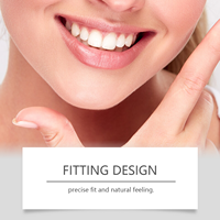 Vente chaude Nouvelle Génération Flexible Prothèse Complète Solution Confiant Confortable et Beauté Sourire Dents Facettes Ensemble de Prothèses Dentaires