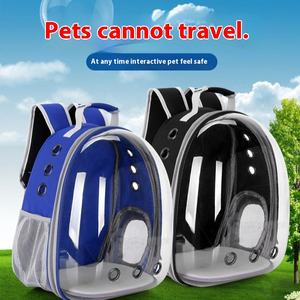 Cápsula espacial transparente de alta calidad, mochila para gatos, bolsa grande Oxford Space Carrier Bag, moda elegante para exteriores, hombro para mascotas - Product Image 3