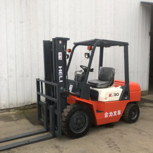 <b>Used</b> Heli Diesel Engine 3 Ton Forklift 2022 Model 1 Year Warranty 3m Lifting Height Price Sale - Product Image 4
