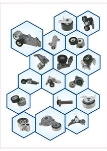 <span class=keywords><strong>Ford</strong></span> <span class=keywords><strong>SCORPIO</strong></span> TRANSIT için araba yedek parçaları 059145276 7431271914 078903133AB kemer gergi kasnak - Product Image 4