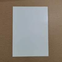 Affiche vierge de sublimation de haute qualité, plaque métallique blanche de sublimation, affiche métallique vierge pour film