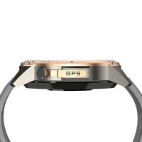 Reloj Inteligente DM56 con Pantalla AMOLED de 1.43 Pulgadas, GPS, Llamadas Bluetooth, Altímetro, Brújula, Android, Control Remoto, Pulsera de Actividad Física para Hombre