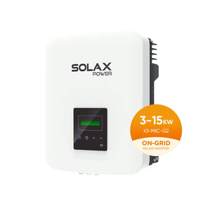 Convertisseur solaire triphasé <span class=keywords><strong>SolaX</strong></span> <span class=keywords><strong>Power</strong></span> X3-MIC-G2 3kW 5kW 10kW 15kW double MPPT IP66 étanche pour raccordement au réseau - Product Image 1