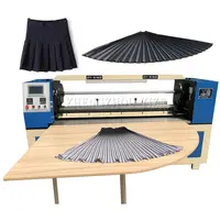 Plissagem computadora industrial maxi saia vestido de tecido têxtil plissagem máquina 217 preço