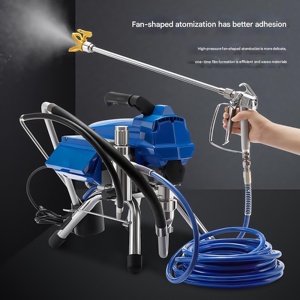 Industrial Grade Coating Equipment Hydraulic Airless Paint & Putty Sprayer with Filter <b>Meshes</b> - Product Image 6