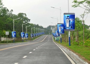 Màn Hình LED Đủ Màu SMD P5 Đèn Đường Chống Thấm Nước Cực <span class=keywords><strong>3G</strong></span> Quảng Cáo LED Biển Quảng Cáo Một Cực Màn Hình LED Ngoài Trời - Product Image 4