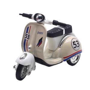 Modèle de <span class=keywords><strong>voiture</strong></span> à rétrofriction en alliage, modèle de tricycle thaïlandais, modèle de moto, ornement, <span class=keywords><strong>taxi</strong></span> de livraison, pendentif - Product Image 6