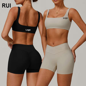 RUIQUWIN Gym Yoga Bra con almohadillas Beauty Back Mujer Ropa Crop Top Yoga Sports Bra Top Fitness para mujer - Product Image 1
