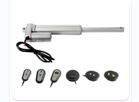 Actionneur linéaire électrique 24V DC 1500N IP66 étanche pour balayeuse routière commerciale, robot de nettoyage autonome, véhicule