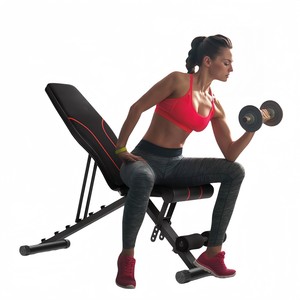 CZFIT Equipo de Gimnasio Multifuncional, Banco Ajustable para Abdominales, Máquina Plegable para Ejercicios Abdominales, Fitness en Casa - Product Image 1