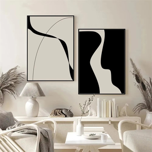 Minimaliste <span class=keywords><strong>noir</strong></span> <span class=keywords><strong>et</strong></span> <span class=keywords><strong>blanc</strong></span> impression nordique <span class=keywords><strong>affiche</strong></span> abstraite toile peinture pour salon mur Art photos décor <span class=keywords><strong>à</strong></span> la maison esthétique - Product Image 4