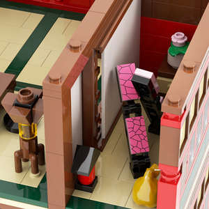 Demon Slayer Building <span class=keywords><strong>Kimetsu</strong></span> <span class=keywords><strong>No</strong></span> <span class=keywords><strong>Yaiba</strong></span>: Yuukaku-hen MOC MOOXI MOC1039 Película DIY Niños Niño Niñas Juguetes Bloques de construcción Ladrillos - Product Image 5