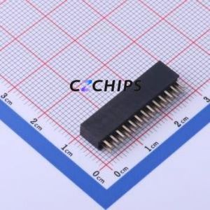 FFH20006-D26S1014K6K Pin Socket Through hole Component (THT),P=2mm Connector 2x13P 2mm 2mm Square Hole - Product Image 2