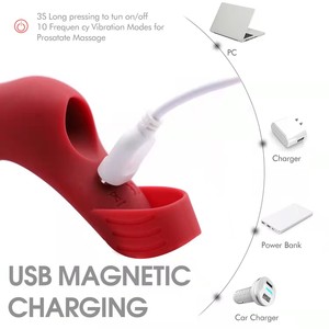 Вибратор Kovia с 10 режимами вибрации, стимулятор точки G, накладка на палец, женский вибратор-яйцо, товары для пар, вибратор для женщин - Product Image 2