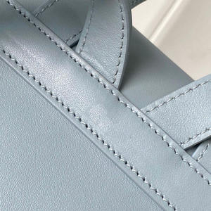 2025 Trending Luxury High Quality Vacation Designer Bags Tote Bags Blue Cowhide Large Capacity Leather <b>Backpack</b> Travel Bags - Product Image 5