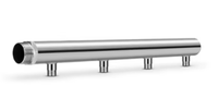 Collecteur d'eau en acier inoxydable SS304 SS316L à 3 ports, collecteur de distribution d'eau fileté pour la plomberie