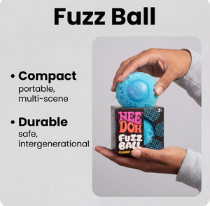 Jouet anti-stress sensoriel Nee Duo Fuzz Ball, le plus vendu, doux et moelleux, changeant de couleur, jouets promotionnels - Product Image 2