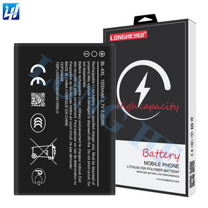 BL-4XL סוללה להחלפת כובע אמיתי עבור nokia lumia 6300 4g סמארטפון 8000 טלפון סלולרי טלפונים סלולריים 1311 טה-1287 סוללות ליתיום יון - Product Image 3