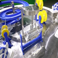 Table de jeu d'eau intérieure pour enfants Ensembles de terrain de jeu en mousse et en plastique avec piscine à balles pour l'école et le parc d'attractions