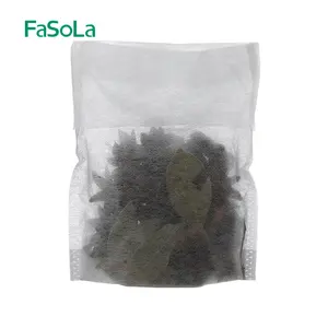 Fasola Portable PET Eversible Folding Style Empty Herbal Filter Bag Packaging Soup Spice Packet