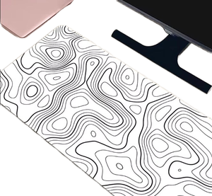 حجم شكل مخصص مع حافة مخيط الحصير مكتب منصات الماوس للألعاب مكتب مكتب وسادة ماوس للماء - Product Image 6