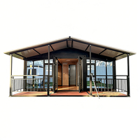 Contenedor Expandible Prefabricado de 20 pies y 40 pies en Venta, Casa Pequeña Prefabricada de 3 y 4 Dormitorios, Contenedor Convertido