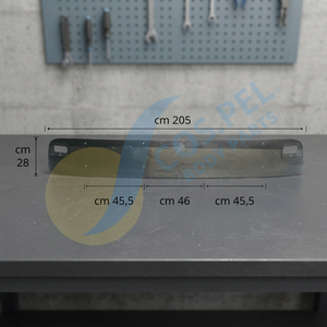 สภาพใหม่ COS.PEL. วัสดุ PMMA สำหรับบังแดดรุ่น 707.25100 สำหรับเปลี่ยนและซ่อมแซม - Product Image 2