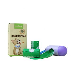 ถุงขยะสำหรับสุนัข กล่องใส่ถุงขยะสีเขียวสำหรับสุนัข - Product Image 6