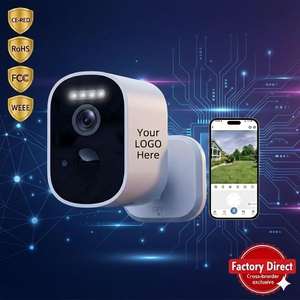 Cámara WiFi Shuzhi 2.5K con Batería, Cámara <span class=keywords><strong>de</strong></span> Seguridad Exterior con Visión Nocturna y Reflector, Cámara CCTV Inalámbrica para el Hogar - Product Image 4