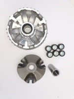 NOUVO-LX 5PO Kit complet d'embrayage primaire Z0009 avec poulie motrice pour scooter KINON, 15 dents cannelées internes, Ø ext. 117 mm