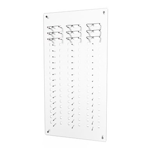 Présentoir mural personnalisé pour lunettes, en acrylique verrouillable, pour montures optiques, avec tiges de présentation - Product Image 3