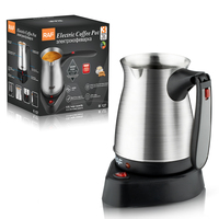 Machine à café électrique portable intelligente RAF pour expresso et thé, avec fonction de filtration, pour usage domestique, R.127, sans BPA, avec lampe LED intégrée