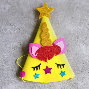 Nouvelles fournitures de fête d'<span class=keywords><strong>anniversaire</strong></span> pour enfants <span class=keywords><strong>EVA</strong></span> chapeau d'<span class=keywords><strong>anniversaire</strong></span> décoration de gâteau de fête chapeau de couronne - Product Image 6