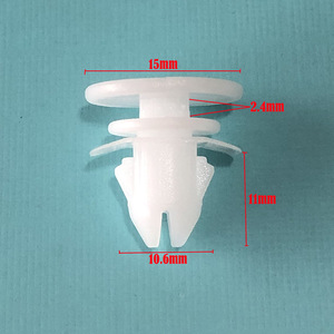 For Volvo Door Mold <b>Clip</b> External Belt Clamp V70 XC70 S80 XC90 30784514 <b>Hook</b> Fastener Replacement Part - Product Image 2