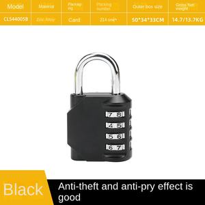 カスタマイズされた4位置亜鉛合金40mm長短ビーム機械アンチピープコンビネーションロックジムキャビネット荷物南京錠 - Product Image 6