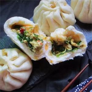 Baozi vapeur certifié HACCP et <span class=keywords><strong>HALAL</strong></span>, fourré de trois délices frais et de poireaux - Product Image 3