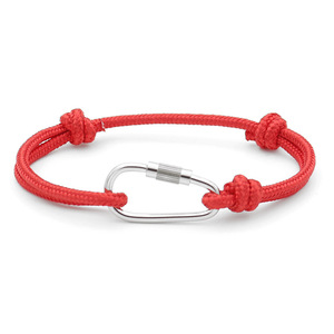 Macron Color RPET <b>Rope</b> Braided <b>Bracelet</b> Multi functional Mountaineering Buckle Adjustable Paracord <b>Bracelet</b> - Product Image 1