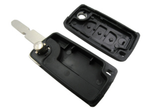 Haute qualité bon <span class=keywords><strong>prix</strong></span> p-eugeot 3 boutons (camion) 406 coque de clé rabattable pas de place de <span class=keywords><strong>batterie</strong></span> avec lame NE78 - Product Image 3