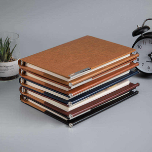 Carpeta Delgada A5 de Cuero PU con 6 Anillas, Cuaderno Recargable Ligero con Ranuras <span class=keywords><strong>para</strong></span> Tarjetas <span class=keywords><strong>para</strong></span> el Desplazamiento Diario y la Oficina - Product Image 6