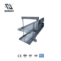 Goulotte de câblage perforée en acier ventilée, conforme CE RoHS, capacité personnalisable, gestion des câbles pour salle de télécommunications