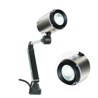 Lumière industrielle ONN-M2S, haute luminosité 800lm, angle de faisceau 30°, 24V/220V, LED étanche en aluminium, blanc froid, multicolore