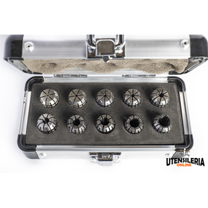 ER20 LTF COLLET ตั้งอยู่ในกรณีโลหะ2-13มม - Product Image 2
